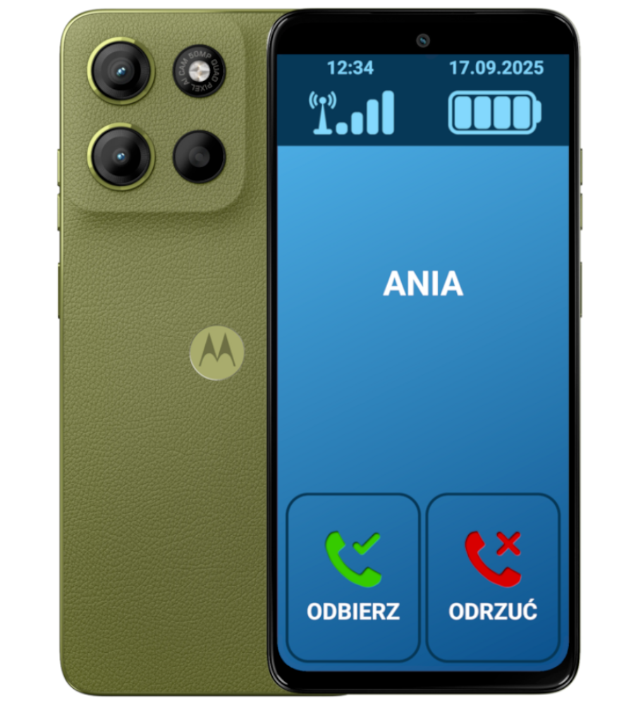 Smartfon Dla Seniora - w zestawie ze smartfonem