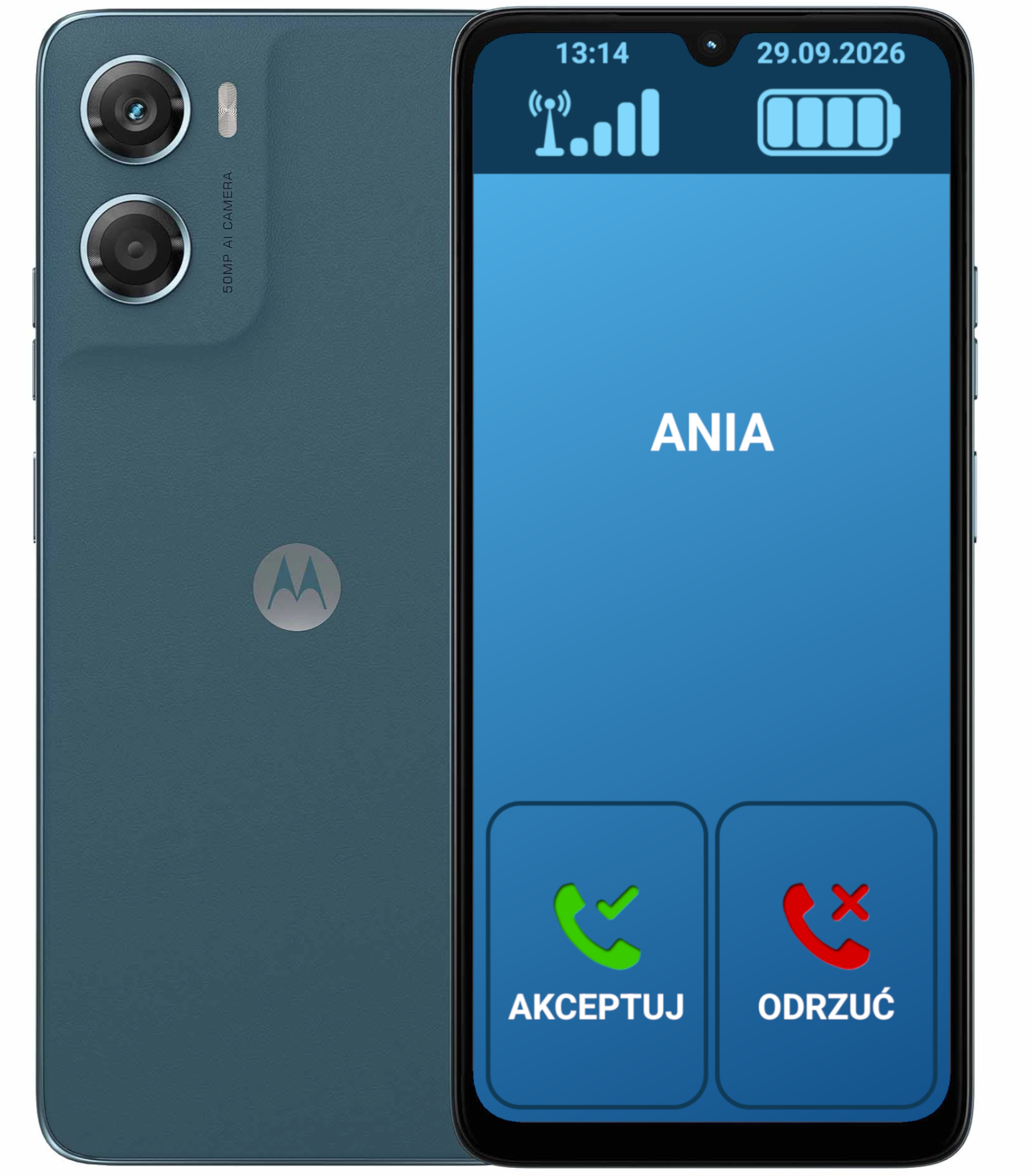 Smartfon Dla Seniora - w zestawie ze smartfonem