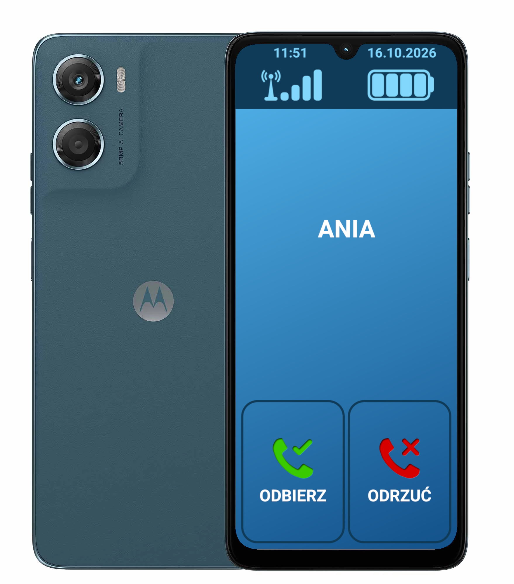 Smartfon Dla Seniora - w zestawie ze smartfonem