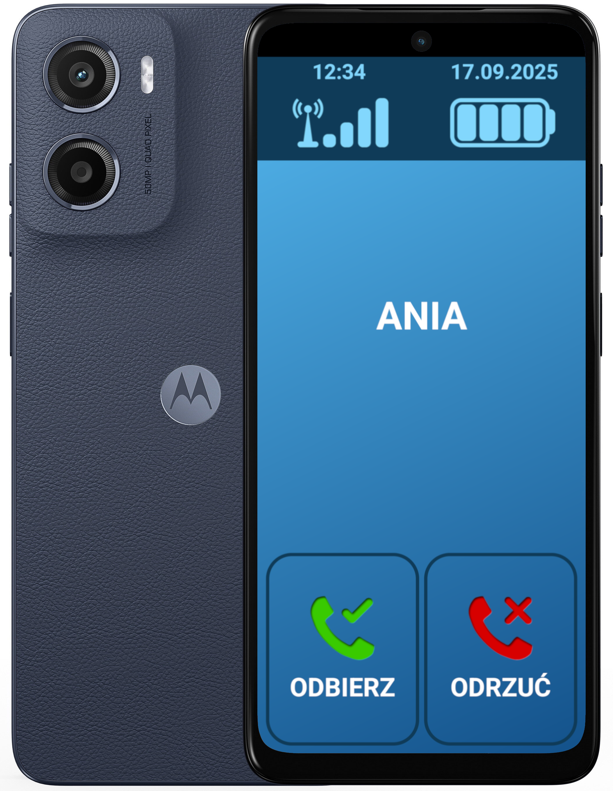 Smartfon Dla Seniora - w zestawie ze smartfonem