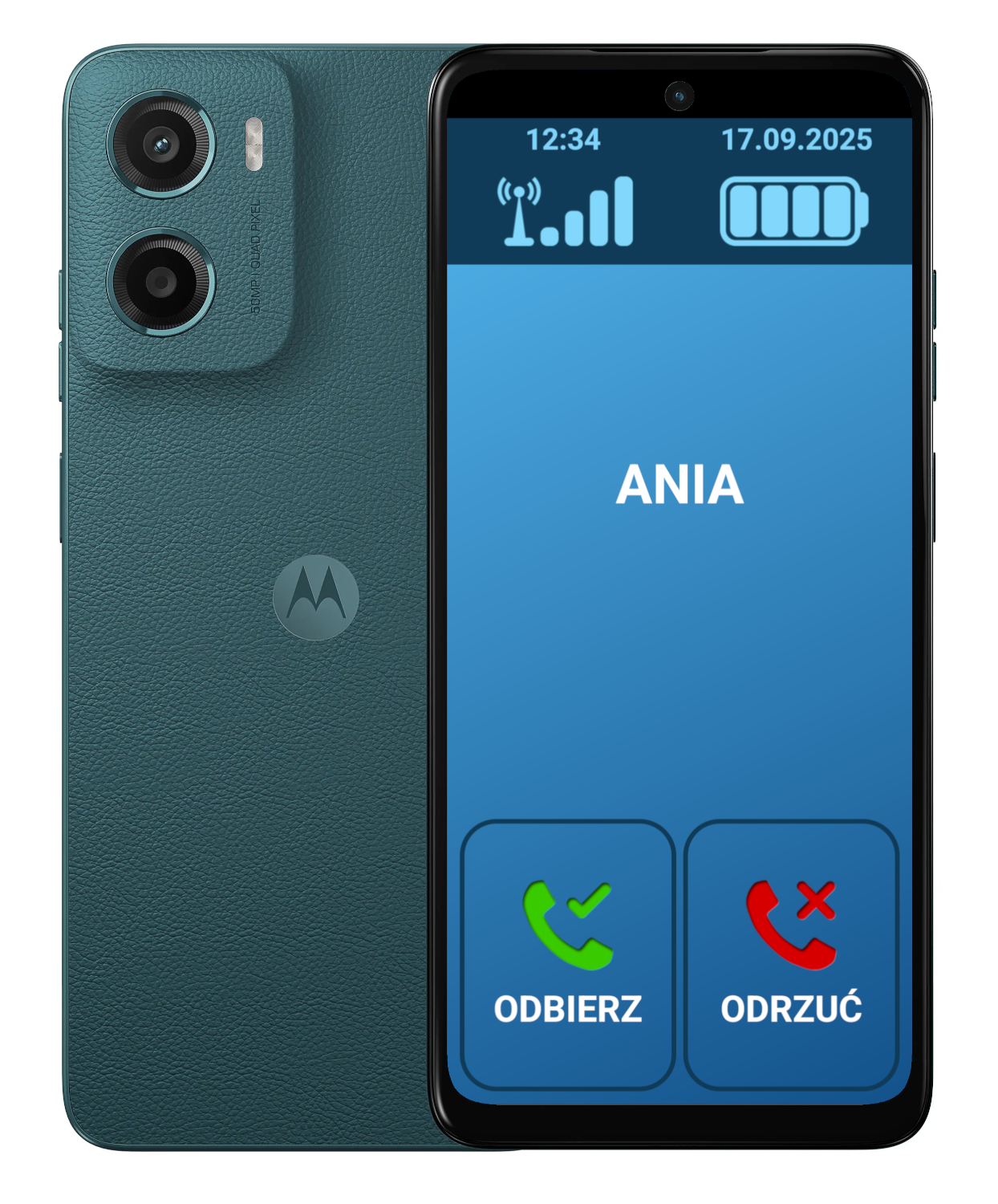 Smartfon Dla Seniora - w zestawie ze smartfonem