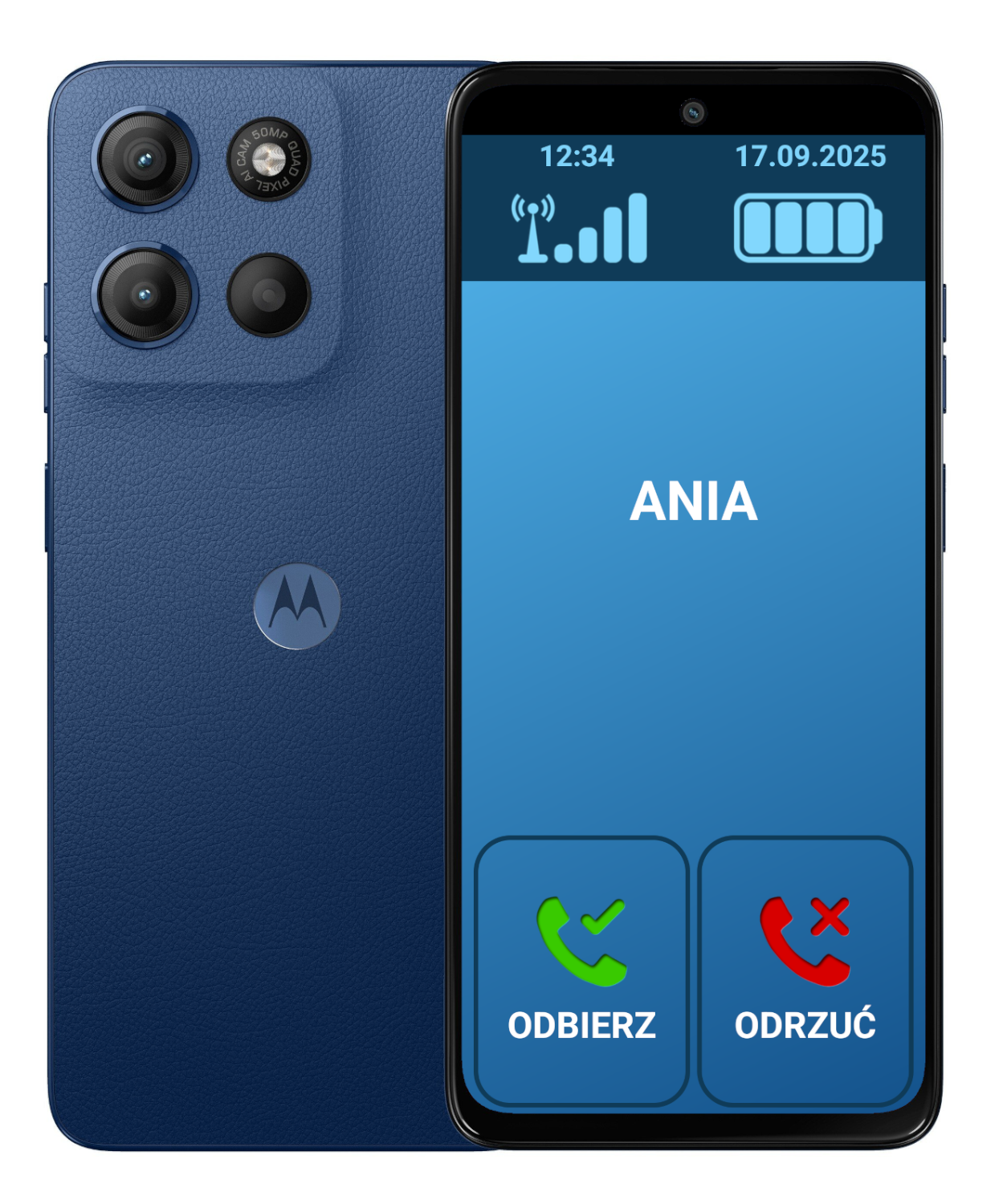 Smartfon Dla Seniora - w zestawie ze smartfonem